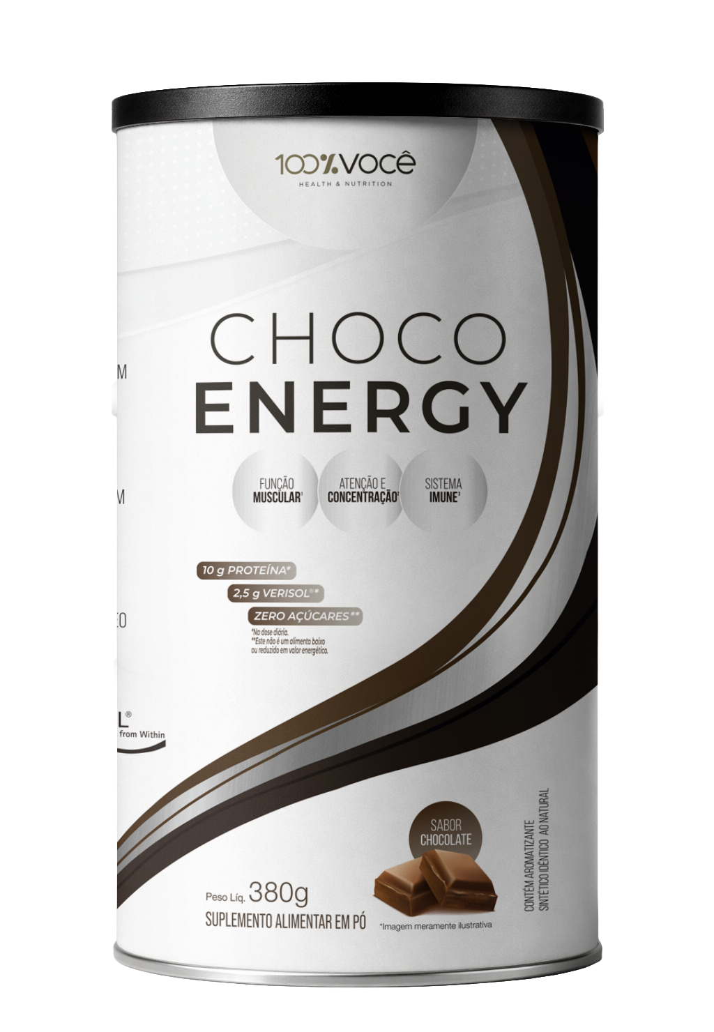 CHOCO ENERGY SABOR CHOCOLATE 380G