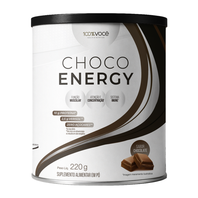 CHOCO ENERGY SABOR CHOCOLATE 220G